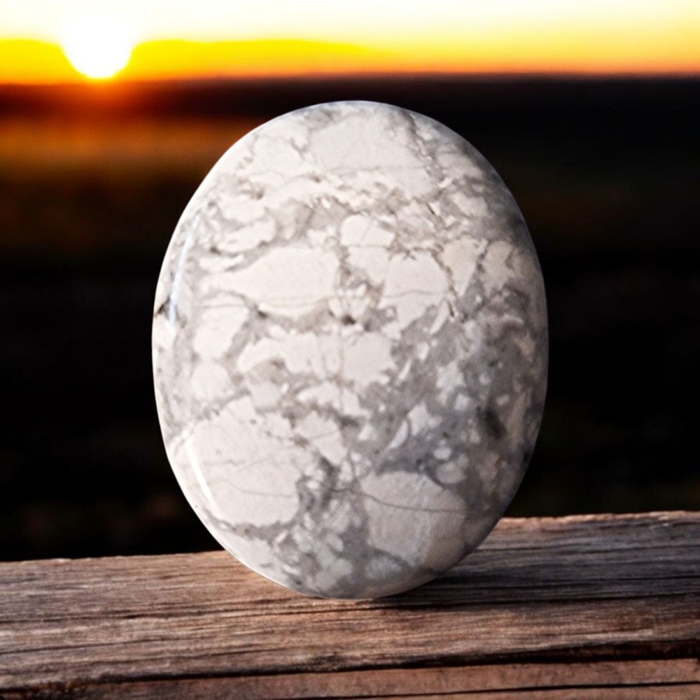 ✨️Howlite Worry Stone